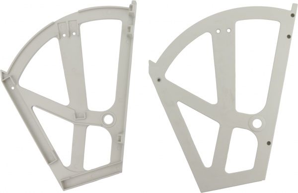 Полка для обуви DC гамбургер двойная серый