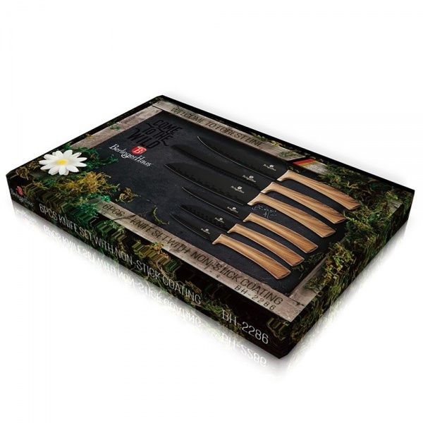 Набір ножів Ebony MAPLE Collection 6 предметів BH 2286 Berlinger