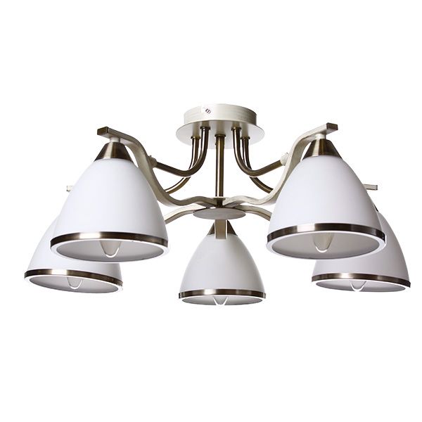 Люстра Altalusse INL-9288C-05 античная бронза/кофе