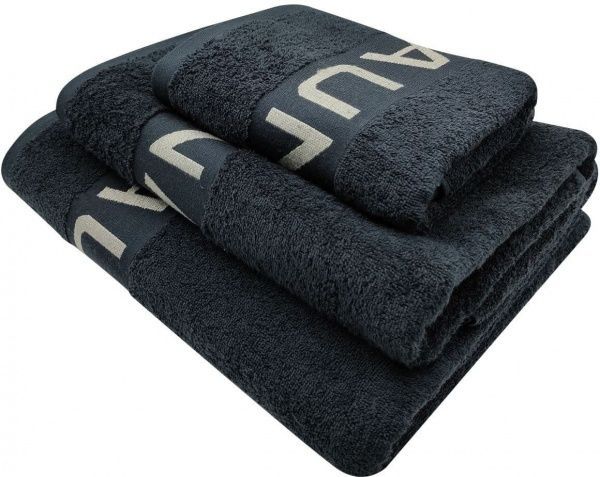 Рушник Sauna 90x50 см сірий Simi 