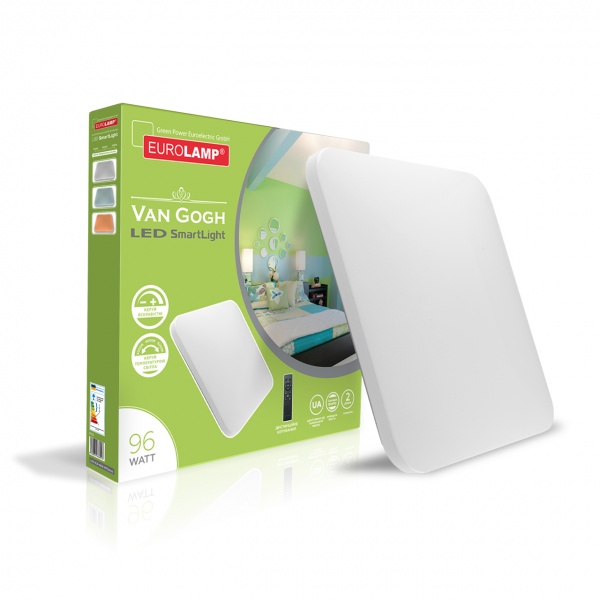 Світильник світлодіодний Eurolamp Smart Light Van Gogh 96 Вт білий 3000-6500 К LED-SLS-96W-N17(deco) 