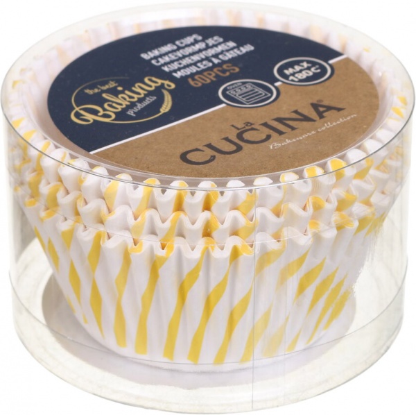 Формочки для кексов 5x3,5 см 60 шт. в ассортименте