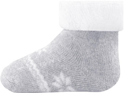 Шкарпетки унісекс Duna 4031 р. 14–16 світло-сірий 