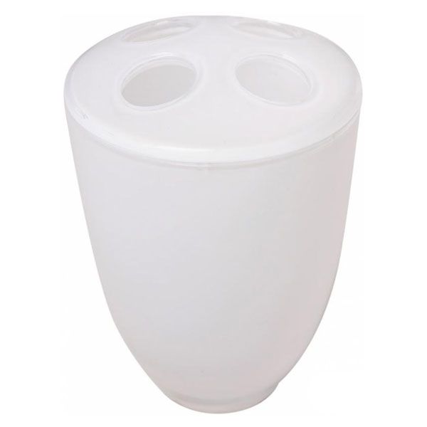 Склянка для щіток Vanstor Місті біла