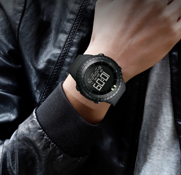 Часы тактические Ribas Skmei black (NULL)