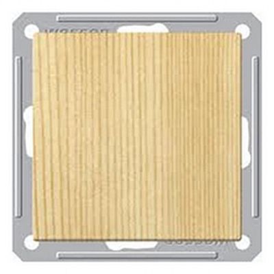 Вимикач одинарний прохідний W-59 VS616-156-7-86 сосна