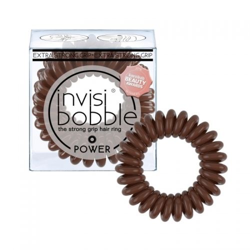 Резинка для волосся Invisibobble Power Pretzel Brown 3 шт. 