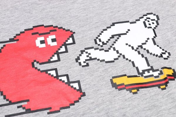 Футболка для хлопчиків LINCOLN&SHARKS 2I3907 р.140 сірий меланж 