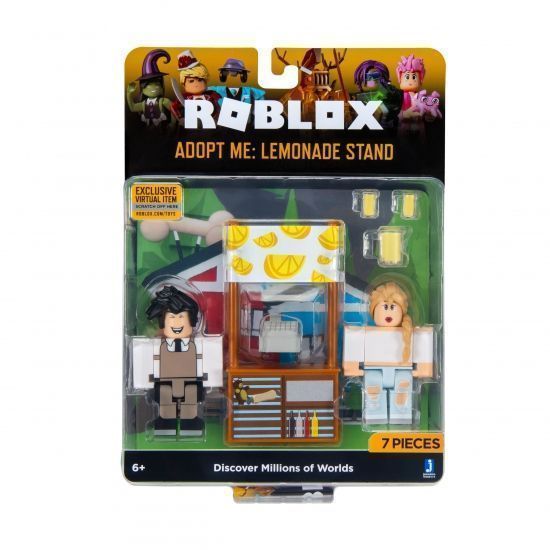Набор фигурок с аксессуарами Jazwares Roblox Game Packs Adopt Me: Lemonade Stand W6 ROG0173 