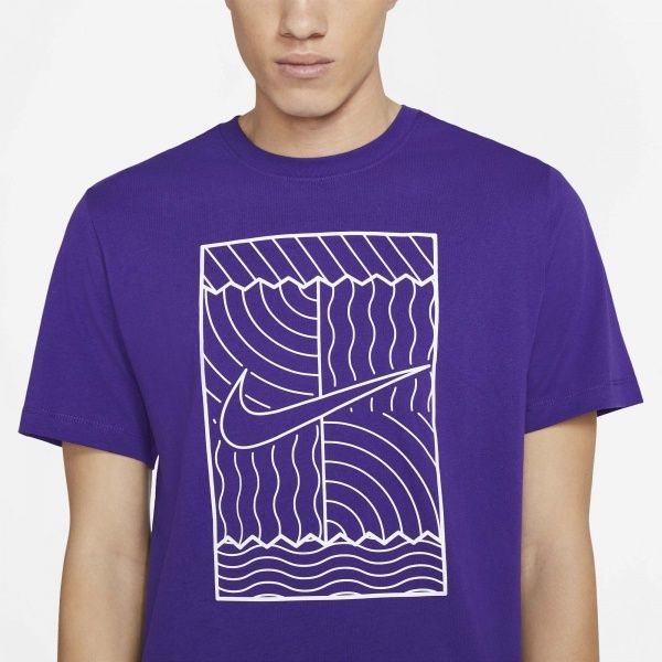 Футболка Nike M NKCT TEE SSNL COURT OZ DC5246-547 XL білий