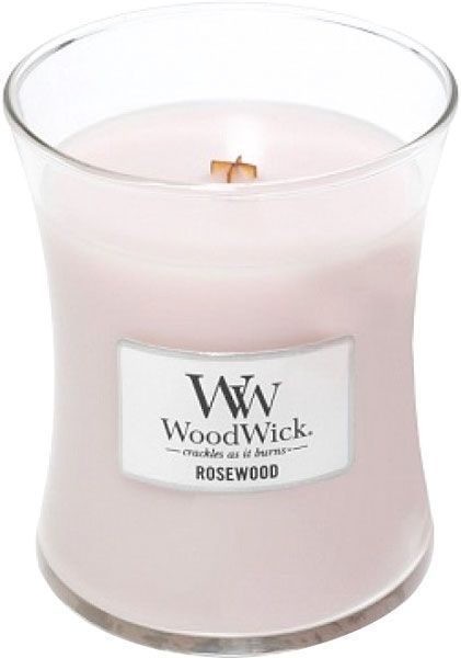 Свічка ароматична Woodwick Medium Rosewood 275г 