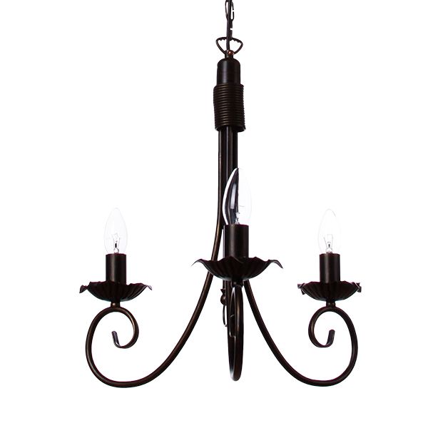 Люстра подвесная Nowodvorski PLOMYK III 3xE14 бронзовый 481 