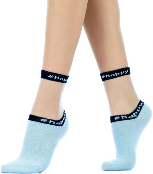 Носки женские Giulia WS2 CRISTAL 039 р. 36-38 light blue 