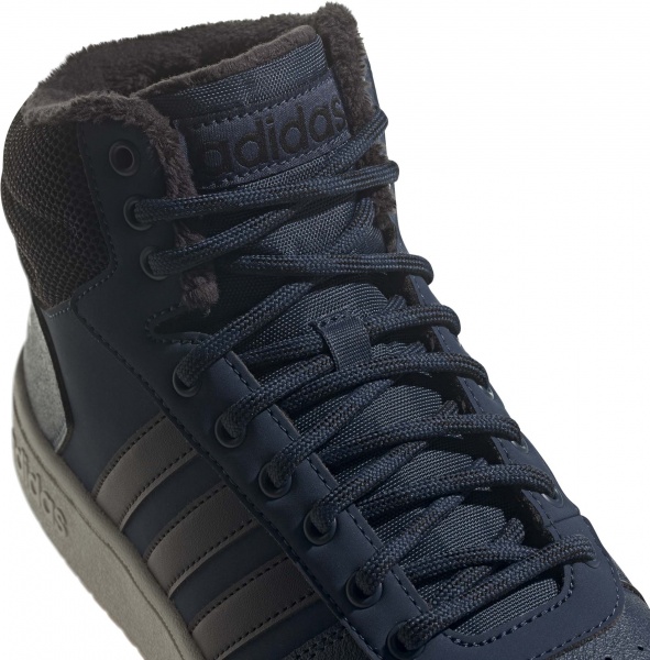 Ботинки Adidas HOOPS 2.0 MID GZ7939 р.UK 7,5 синий