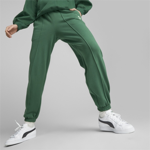 Штани Puma CLASSICS SWEATPANTS TR 53568537 р. S зелений