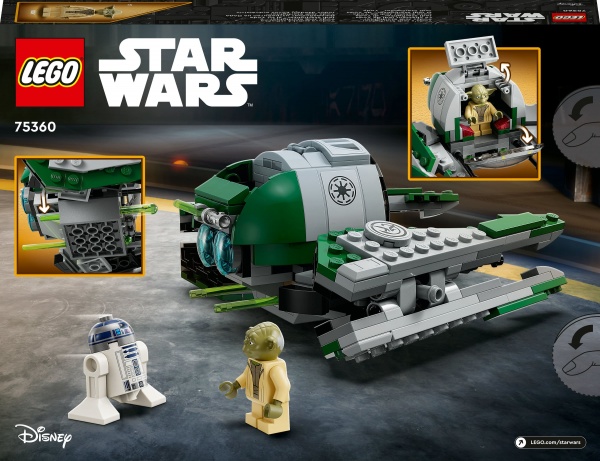 Конструктор LEGO Star Wars Джедайский истребитель Йоды 75360