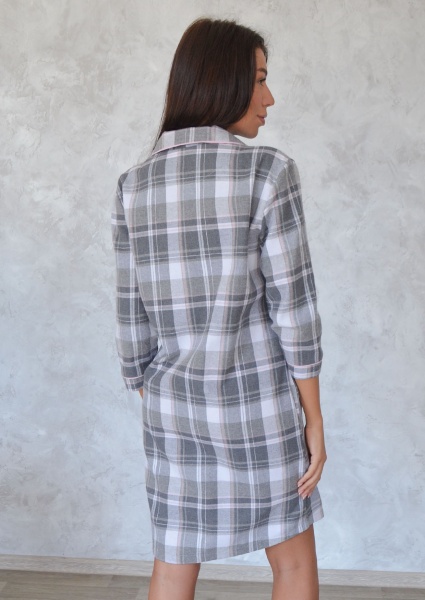 Халат домашній жіночий Roksana Graycell №1244/67016 р. 50-52 сірий