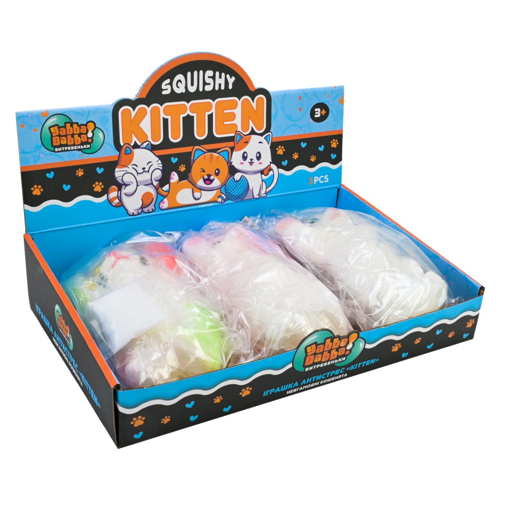 Игрушка-антистресс Yabba Dabba Таба котик YD2504