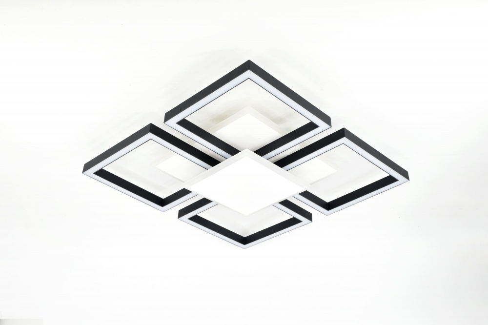 Люстра стельова Sensio LED ALBOX S510 11600Lm 3000-6000K 106 Вт білий/чорний