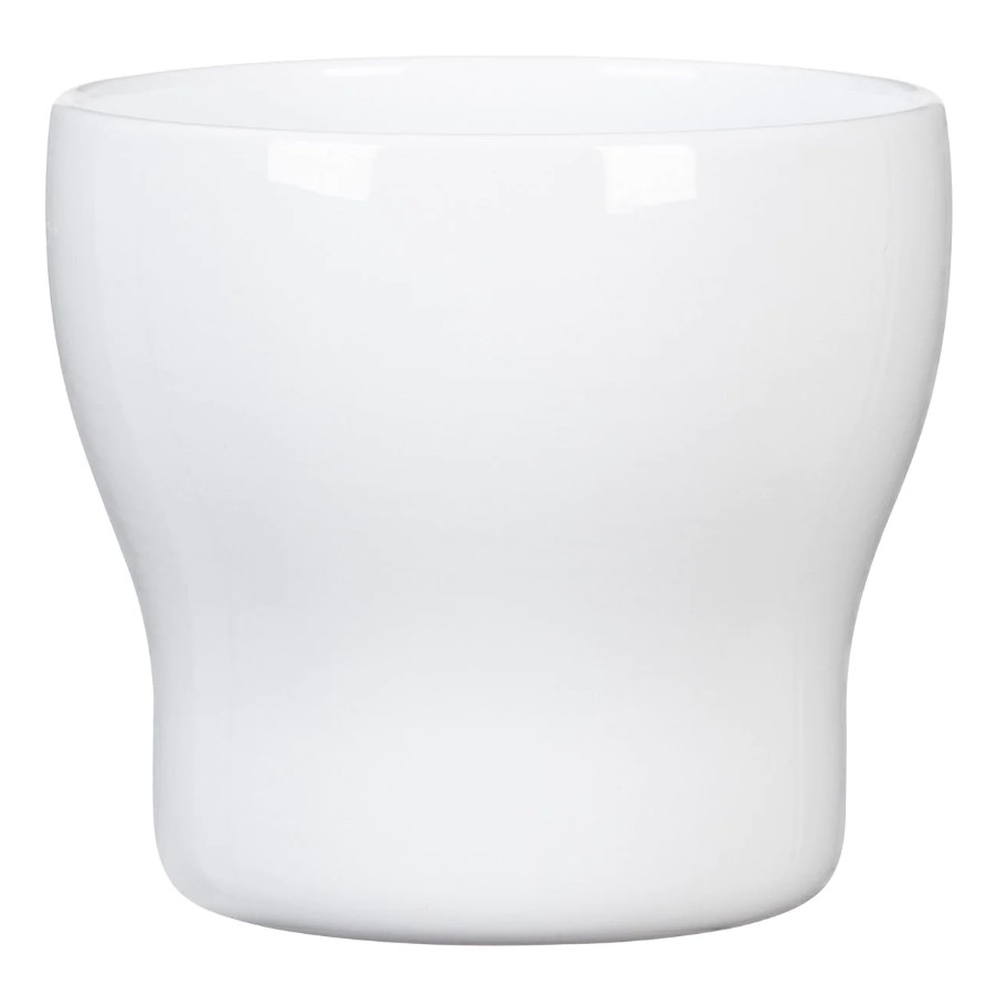 Кашпо кераміка FunFiesta круглий білий аляска 0,89 л Scheurich (304185)