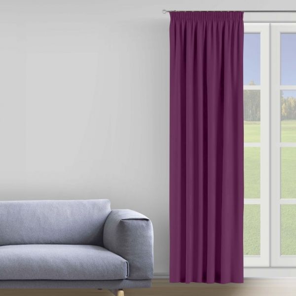 Штора Moda 200х285 см фіолетовий Decora textile