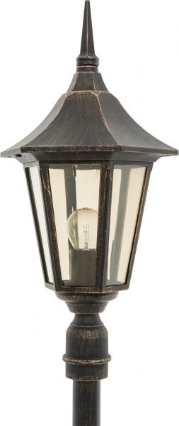 Ліхтарний стовп Інтерклас Прага E27 40 Вт IP44 антична бронза 22630 