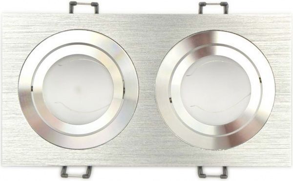 Светильник точечный Светкомплект AT 10-2 AL GU5.3 алюминий 