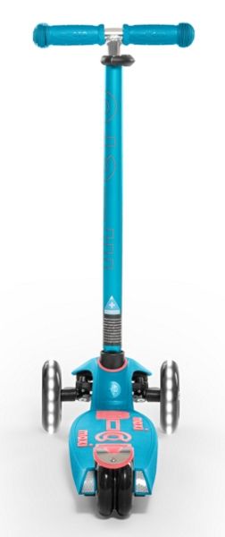 Самокат Micro Mobillity Systems Maxi Micro deluxe LED аква ММD078 