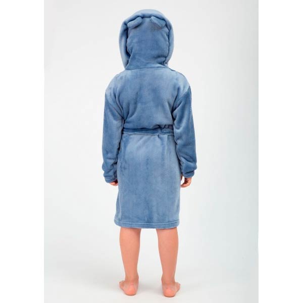 Халат детский для мальчика Roksana Ушки №0051/90059 р.98-104 джинс
