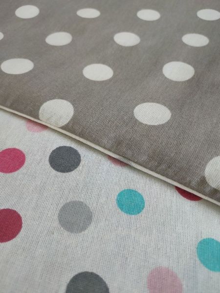 Комплект постельного белья Веселые горохи 2,0 белый с рисунком UP! (Underprice) 