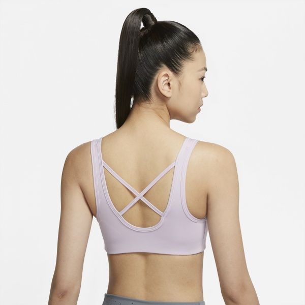 Бра Nike W NK SWSH ICNCLSH STRPY BRA DC5543-576 M рожевий