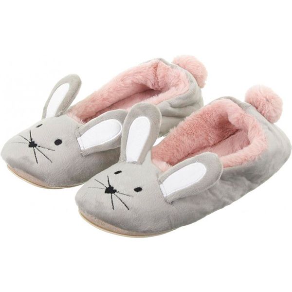 Обувь домашняя женская La Nuit Зайка р. 38-39 серая
