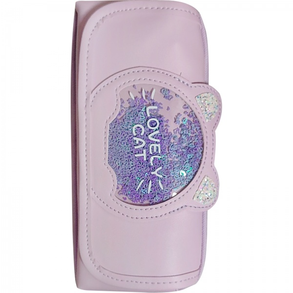 Пенал Кошечка Bagland лиловый