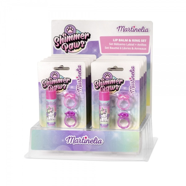 Набір Martinelia бальзам + каблучки Shimmer 30573