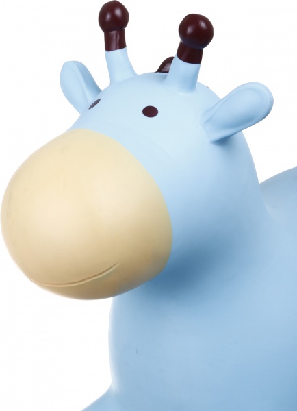 Стрибунець надувний MaxxPro kids Жирафа блакитний 58х28х49 см KH1-170