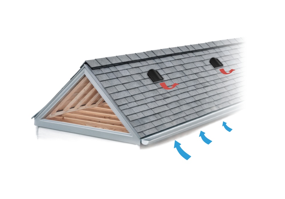 Аератор точковий EliteVent коричневий для бітумної черепиці