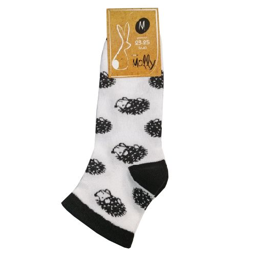 Носки Молли Белый ежик р. 23-25 белый 1 пар 