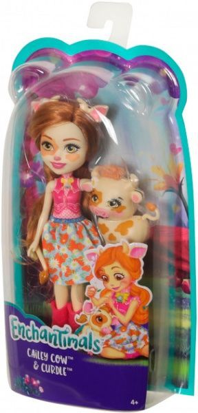 Кукла Enchantimals Коровка Кайла FXM77