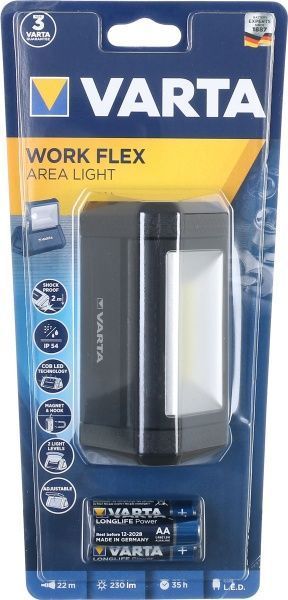 Ліхтарик Varta Flex Area Light 17648101421 чорний 