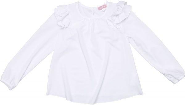 Блуза Sasha р.140 белый 4326 