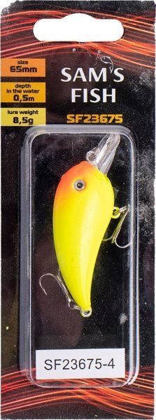 Воблер Sams Fish SF 23675-4 8,5 г 55 мм