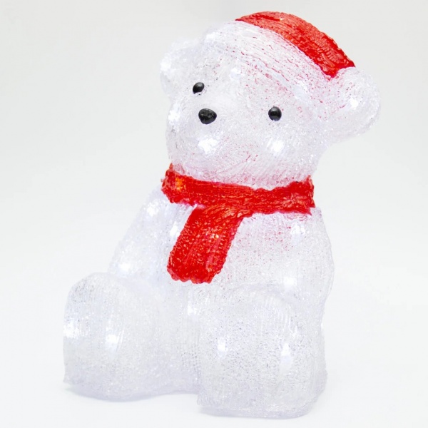 Фигурка с подсветкой Девилон Медведь 140311 светодиодная (LED) 30 ламп 30 см 