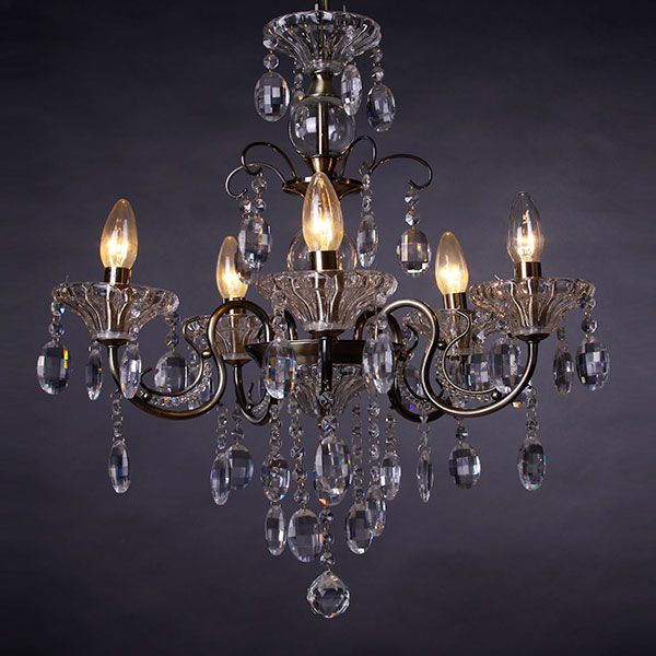 Люстра Altalusse INL-1102P-05 античная бронза