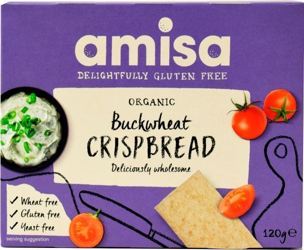 Хлібці AMISA Гречані Органік 120 г (8000019521251)