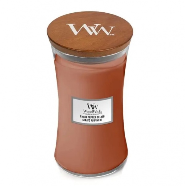 Свеча ароматическая Woodwick Large Chilli Pepper Gelato 609 г 
