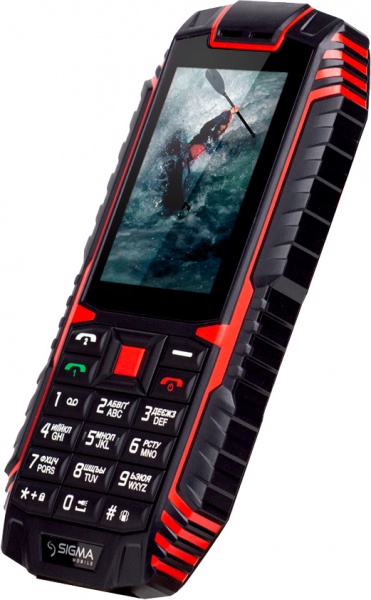Мобильный телефон Sigma mobile X-treme DT68 black/red Sigma mobile X-treme DT68 blac