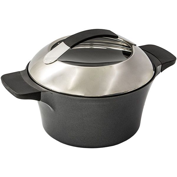 Кастрюля Sacher Teflon Dupont темно-серая 2.5 л