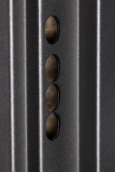 Двері вхідні Булат Гарант 514 венге горизонт темний 2050x850 мм праві