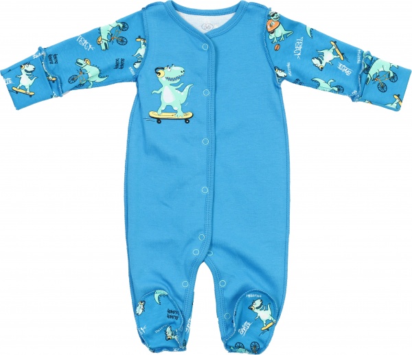 Человечек унисекс Фламинго ясельный 365-222 р.56 бирюзовый 