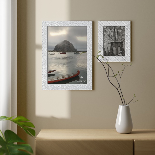 Рамка для фотографії зі склом MARCO decor 2712AM 1 фото 15х20 см білий 